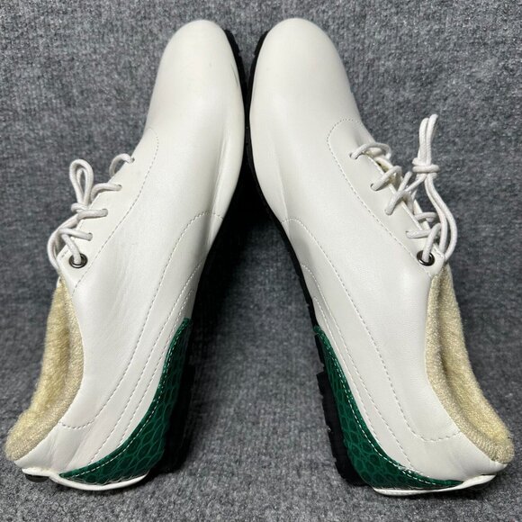 Vintage Puma AMG Petronas Formula 1 Racing Team Shoes White Green Leather main image 11